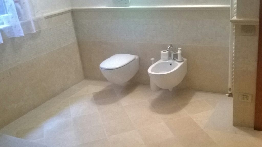 Bagno in marmo
